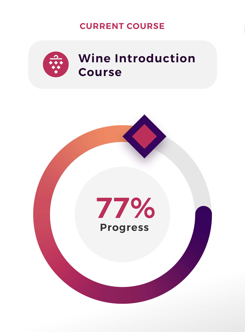 course progress level
